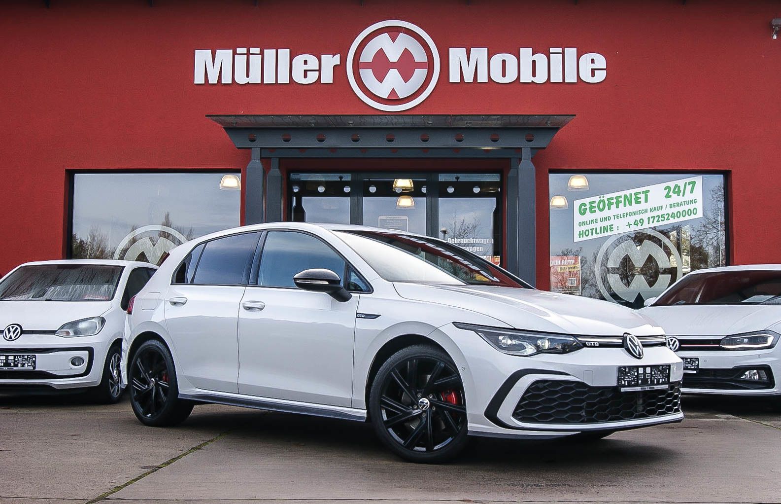 Fahrzeugabbildung Volkswagen Golf VIII GTD HARMAN-KARDON MATRIX STDHEZG ANHZV