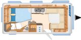 HYMER / ERIBA / HYMERCAR Eriba Nova SL 545 Mover, Markise, Satanlage  - Offers matching your search criteria