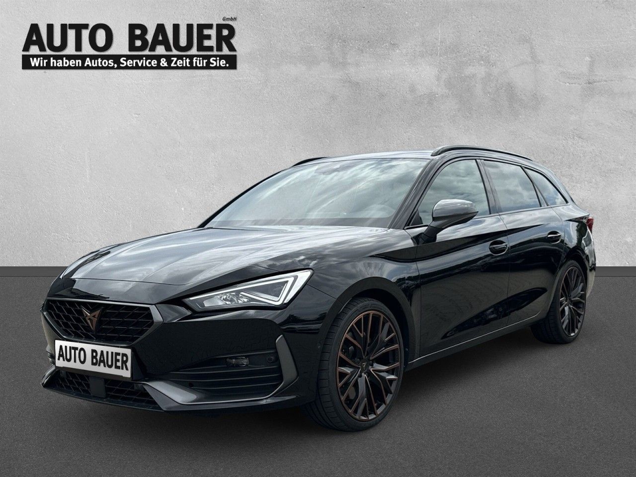 Fahrzeugabbildung CUPRA Leon Sportstourer 2.0TSI 245 PS DSG*AHK-Navi* - mit KI generiert/bearbeitet