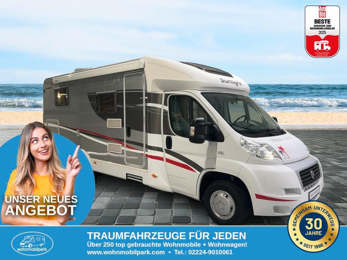Sunlight T 66/Einzelbetten/Garage/Klima/Markise/Euro5