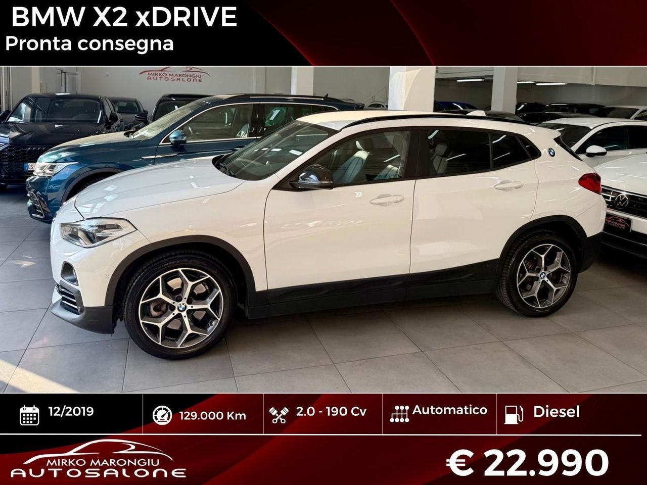 BMW Bmw X2 xDrive20d Msport-X FINANZIABILE