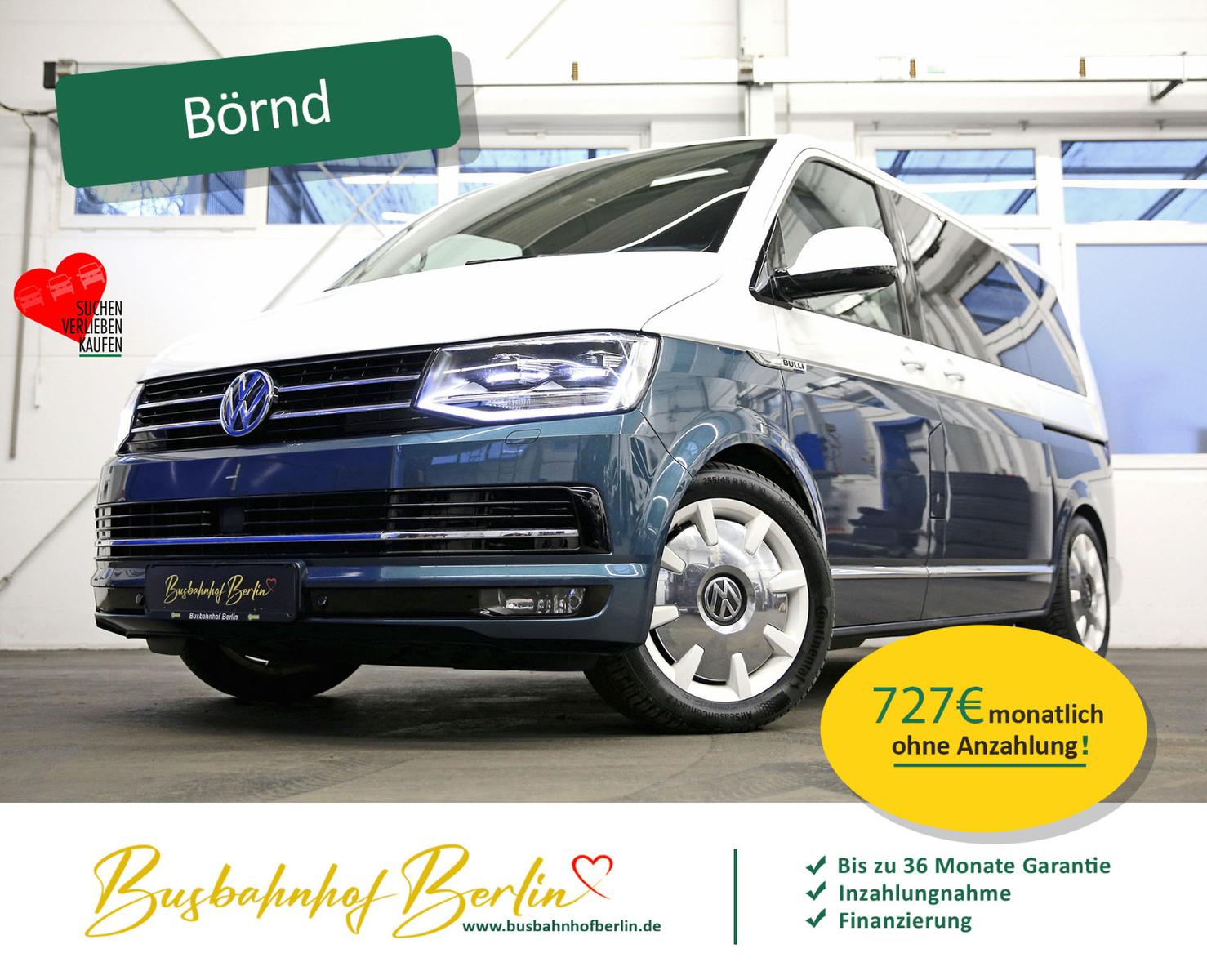 Volkswagen T6 Multivan Highline DSG 4Motion LED Standhz. SD