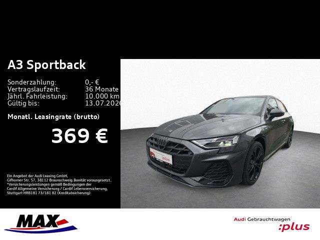 A3 Sportback 40 TFSI e S-LINE LED+PANO+KAMERA+HU