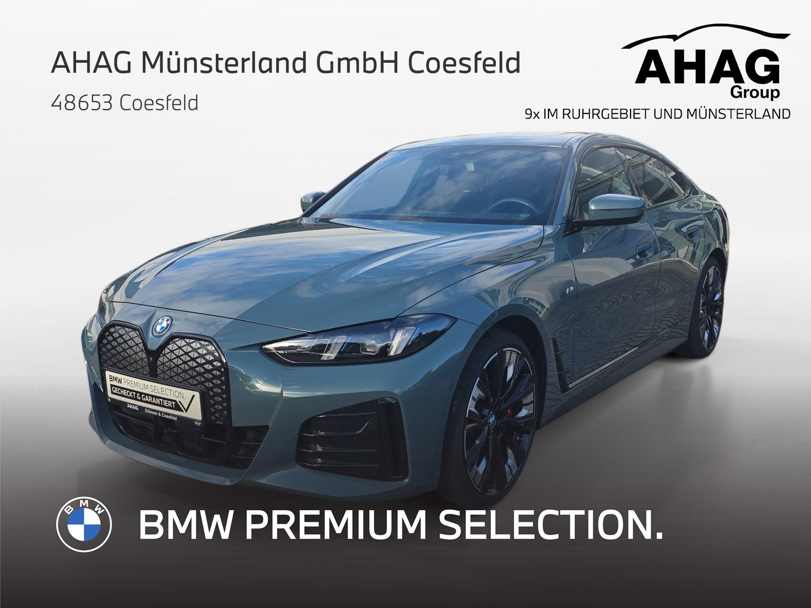 BMW i4 eDrive40 Gran Coupé M Sport Pro AHK Glasdach 