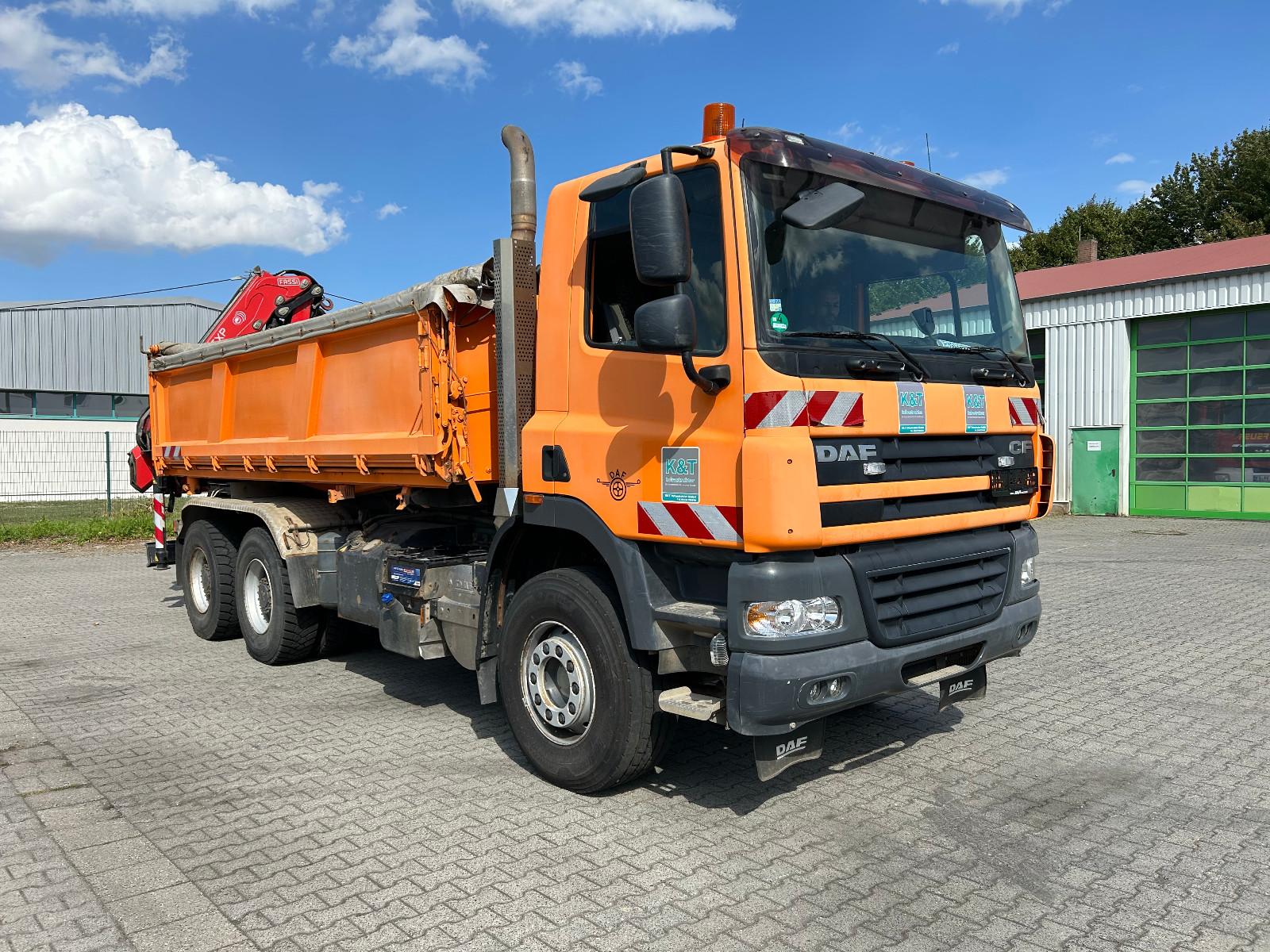 DAF CF 510 / Bordmatik / abnehmbarer Kran + Funk