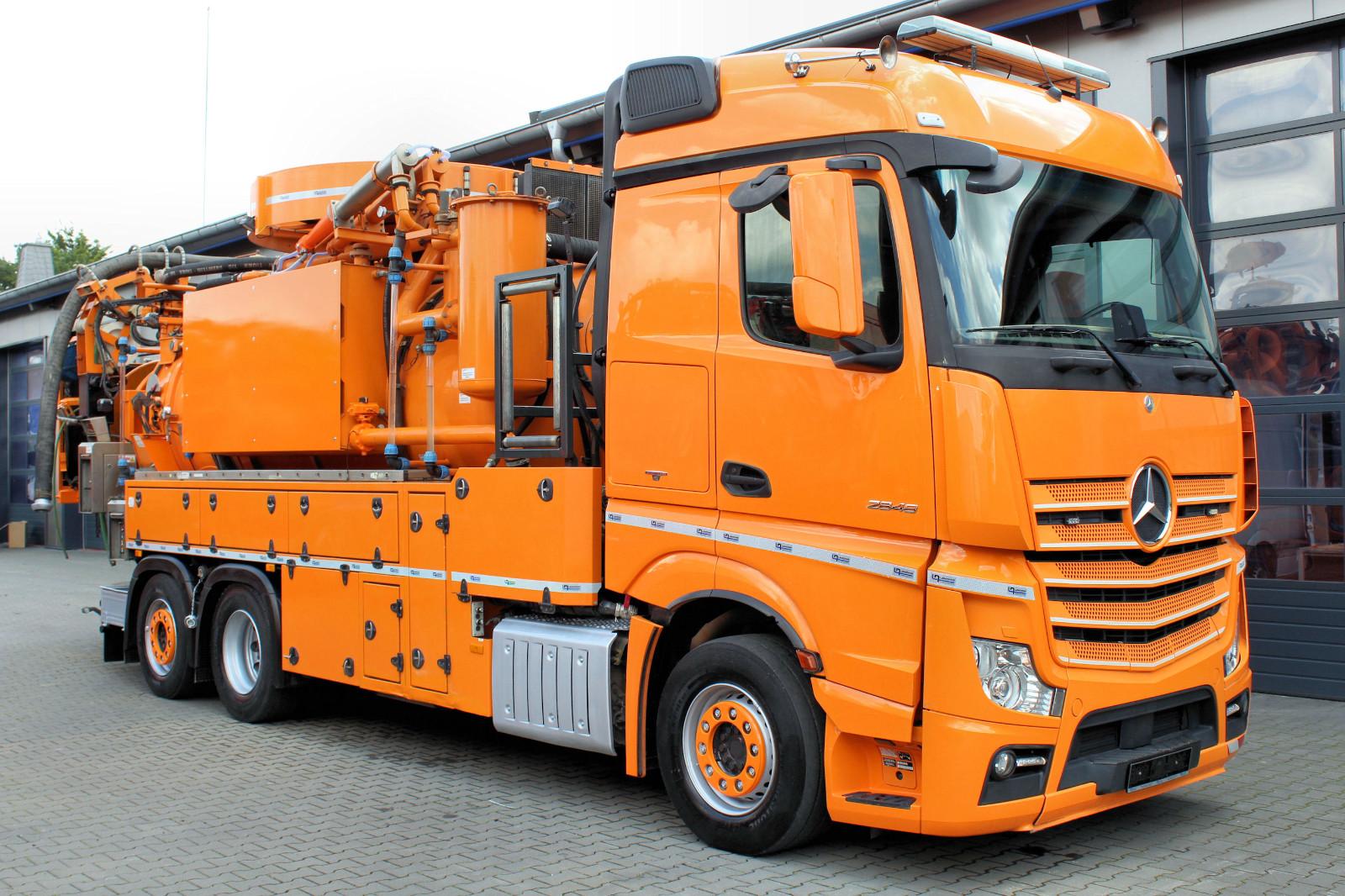 Mercedes-Benz Actros 2848 6x2 Kroll 14,5m³ WRG Saug-Druck-HD