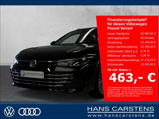 Volkswagen Passat Variant Elegance 2,0 l TDI SCR DSG AHK IQ