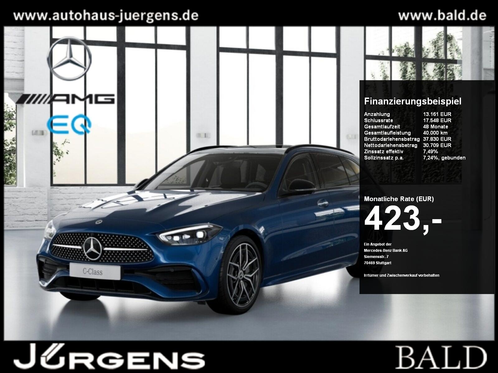 Mercedes-Benz C 300 4MATIC T-Modell AMG-Sport+Pano+Digital+360