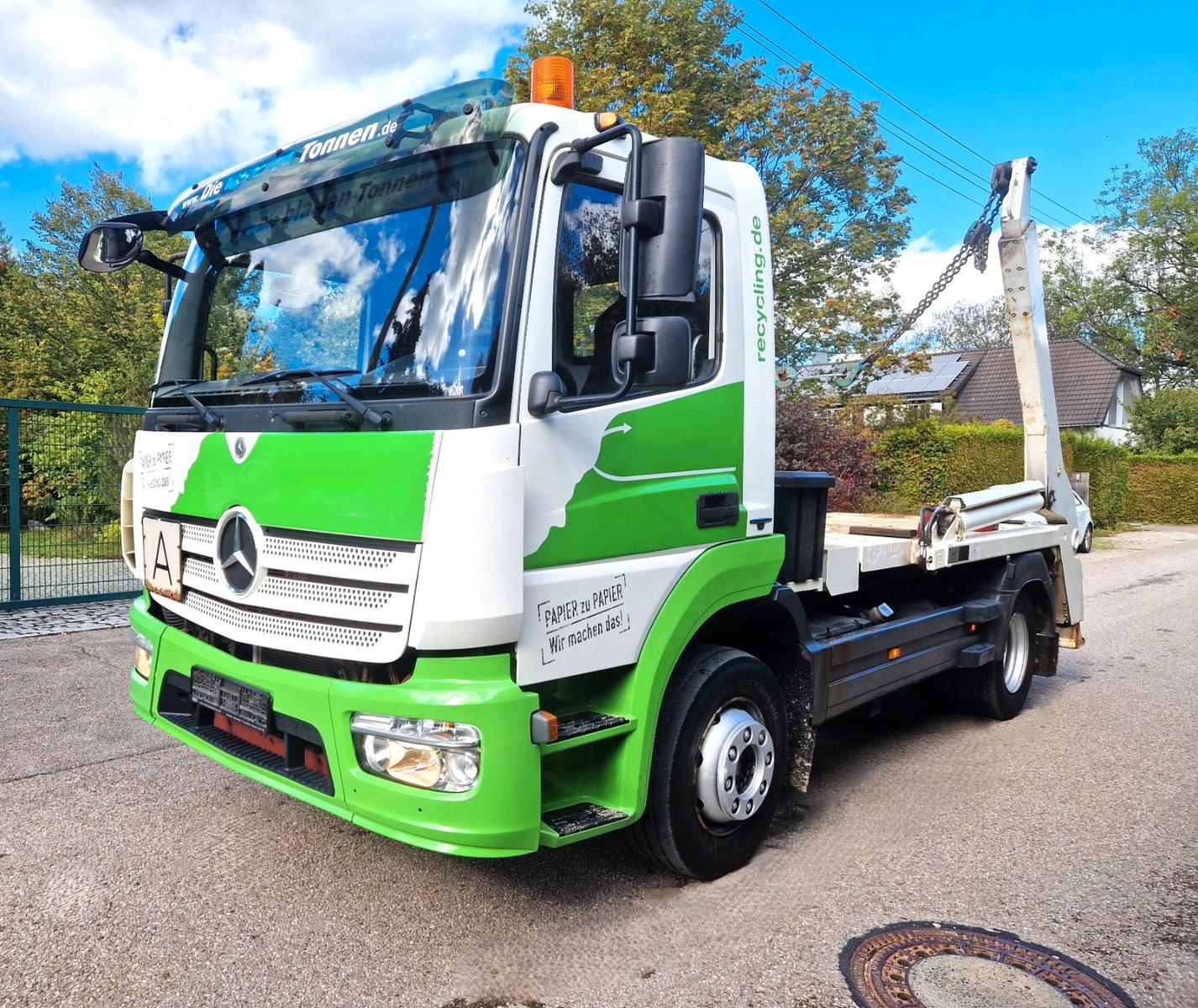 Mercedes-Benz Atego 1223 Gergen Absetzkipper Klima EURO6 TÜV