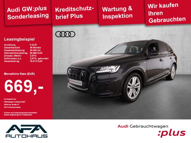 Audi Q7 55 TFSI quattro tiptronic S-Line*AHK*Pano*Luf