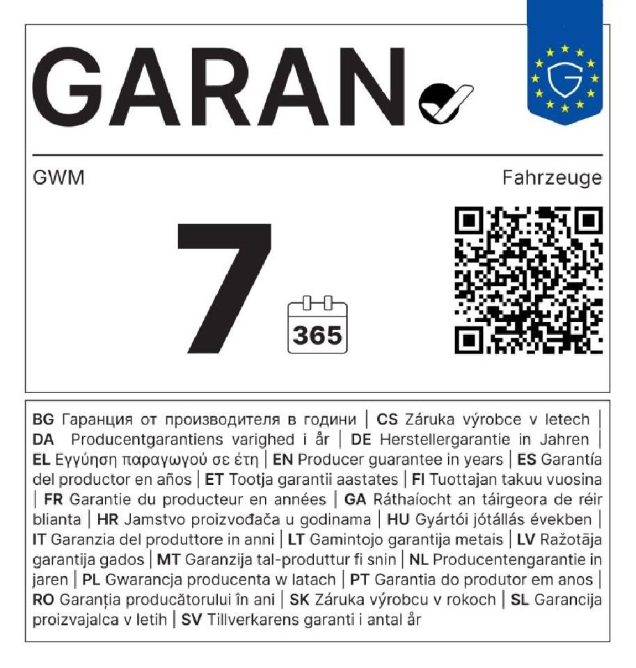 Fahrzeugabbildung GWM Ora 5 1.5 Turbo 118 kW FWD Premium