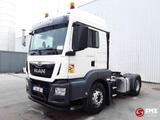 MAN TGS 18.460 manual 4x kipper chassis steel bumper - Man TGS 18-460