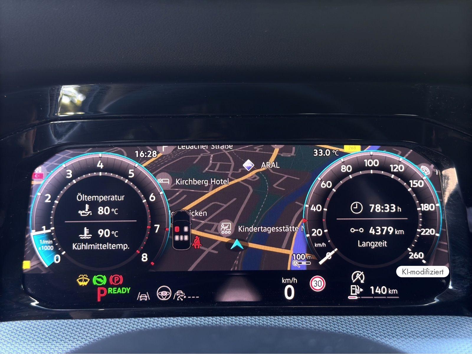 Volkswagen Golf VIII GOAL 1.5 eTSI DSG LED PLUS NAVI AHK RE, миниатюра 12