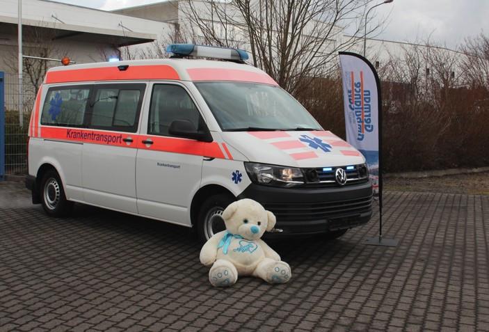 Volkswagen T6 Krankenwagen Strobel mit Trage & Stuhl