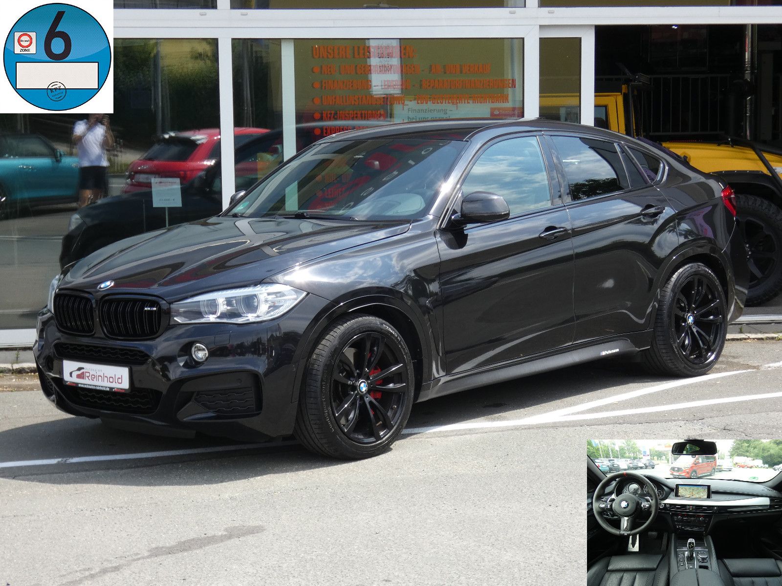 BMW X6 xDrive M50i HUD H&amp;K 600PS SCHECKHEFT+DEUTSCH!