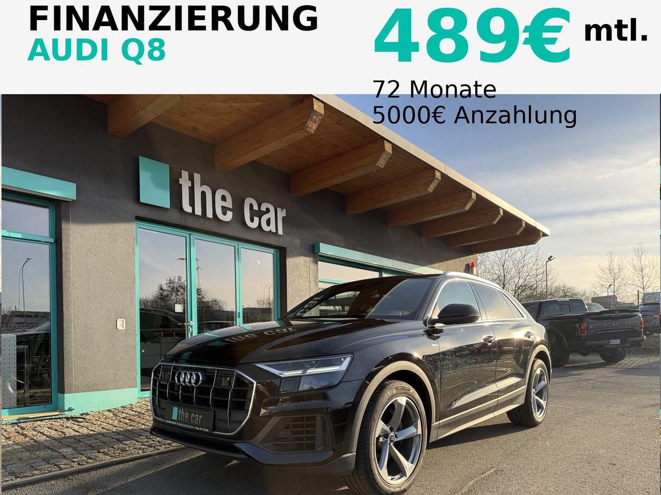 Audi Q8 50 TDI quattro S-Line/B&O/Standheizung/Pano