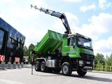 Mercedes-Benz  ACTROS 3346 6x6 HIAB 244EP-4 Crane Kipper - Mähdrescher