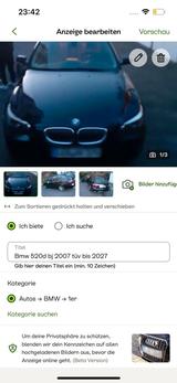 BMW 520d bj 2007 TÜV 2027 - BMW 520 aus 2007: 520d