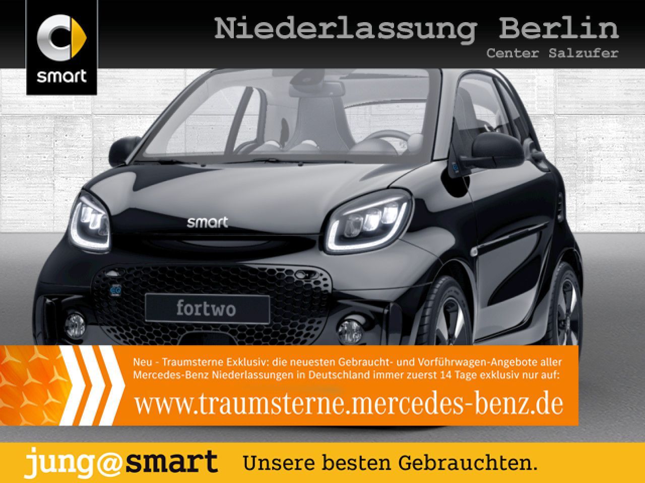 Smart fortwo EQ/Passion/22kW/SHZ/Pano/Excl/LED/Winter/