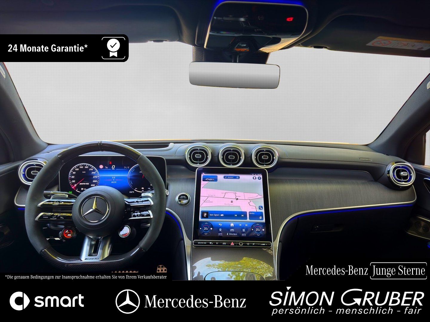 Fahrzeugabbildung Mercedes-Benz GLC 63 S E Perfo Coupe Active Ride Carbon magno