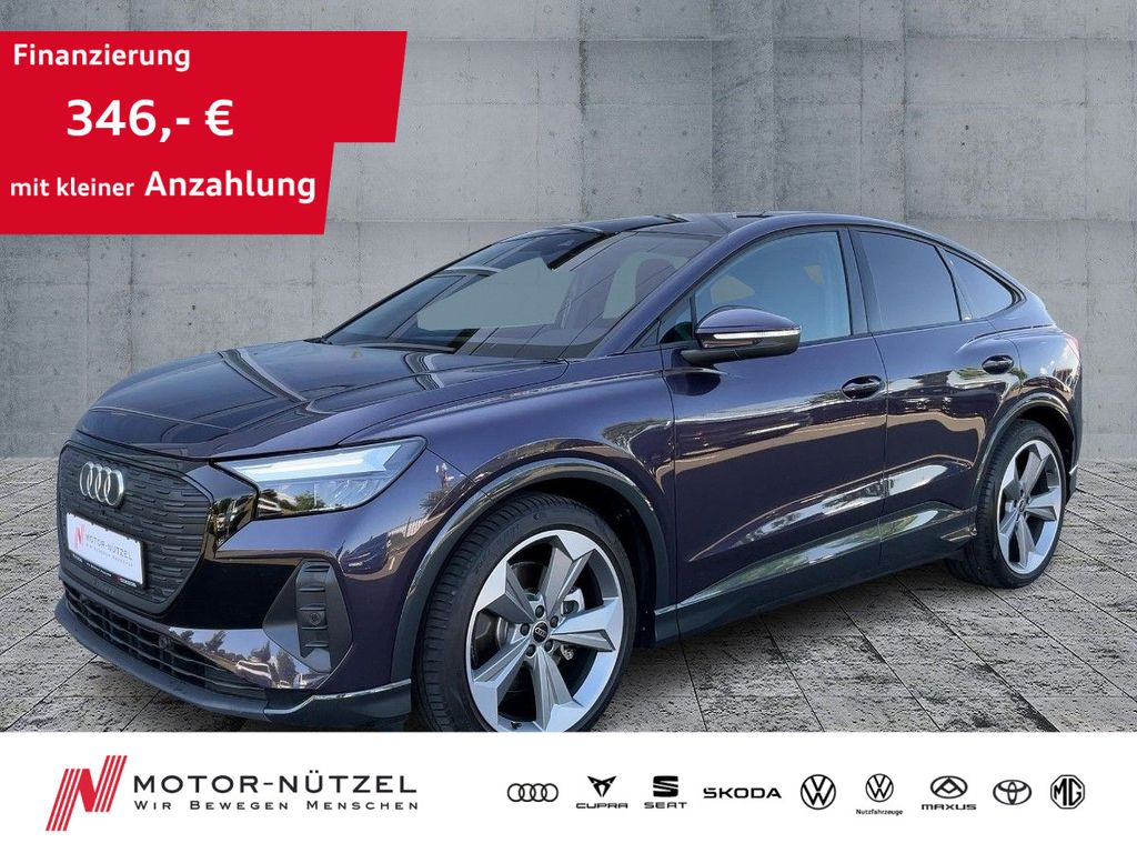 Q4 Sportback e-tron 55 QU 5JG+LED+PANO+STDHZG+VC