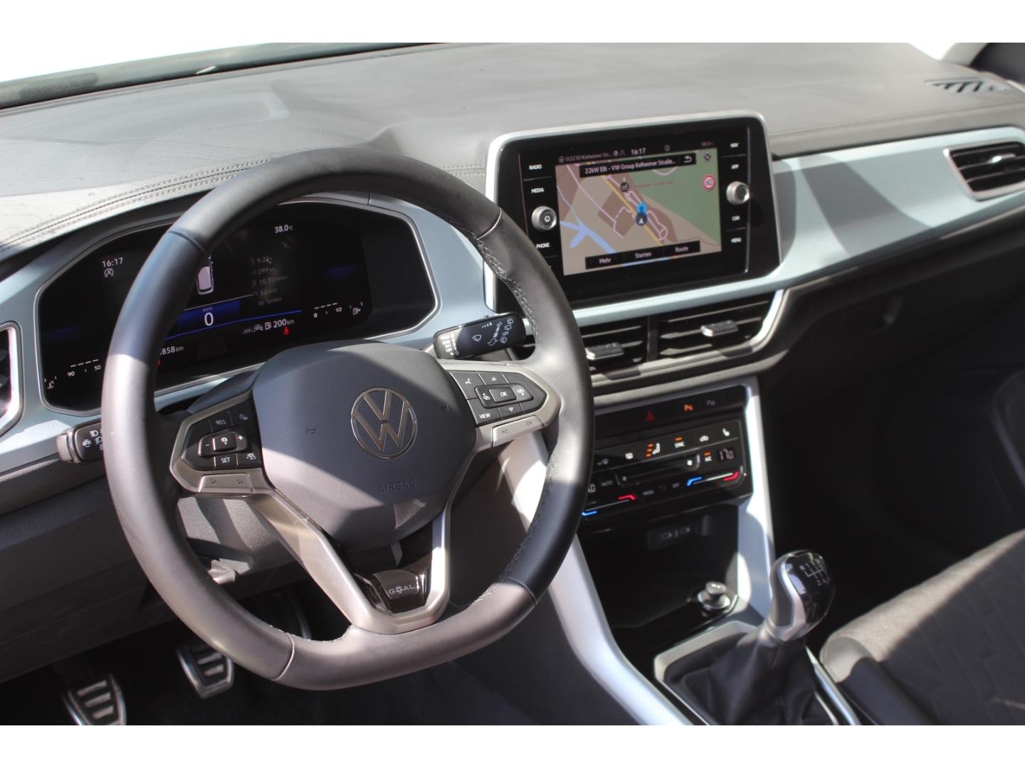 Volkswagen T-Roc 1.0 TSI Goal NAVI LED FULL LINK ACC GRA DA, миниатюра 14