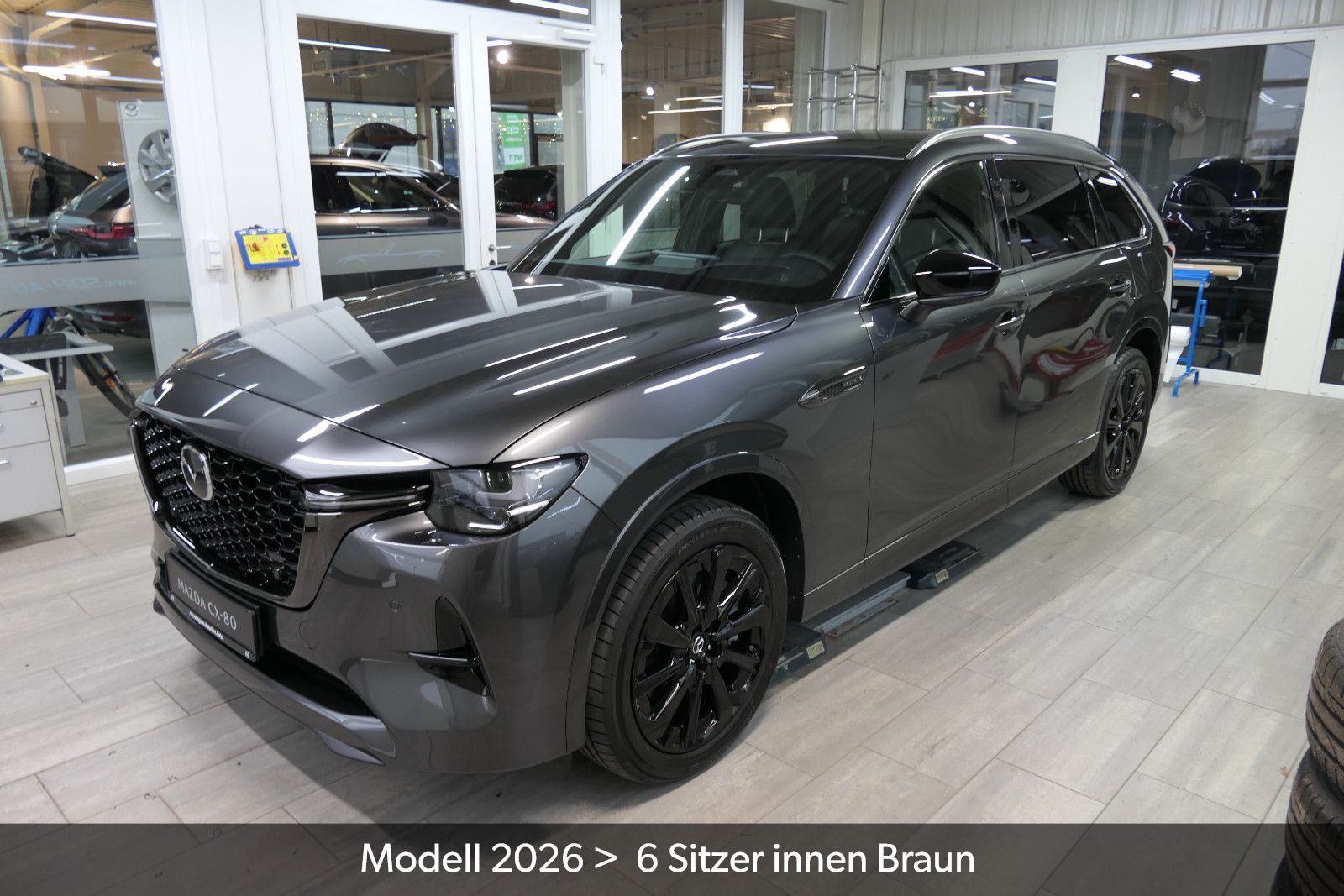 Mazda CX 80 2026 e-SKYACTIV Homura Plus  Hellbraun