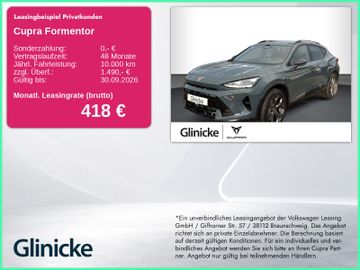 Cupra Leasingangebot: Cupra Formentor 2.0 TDI AHK, NAVI, RFK