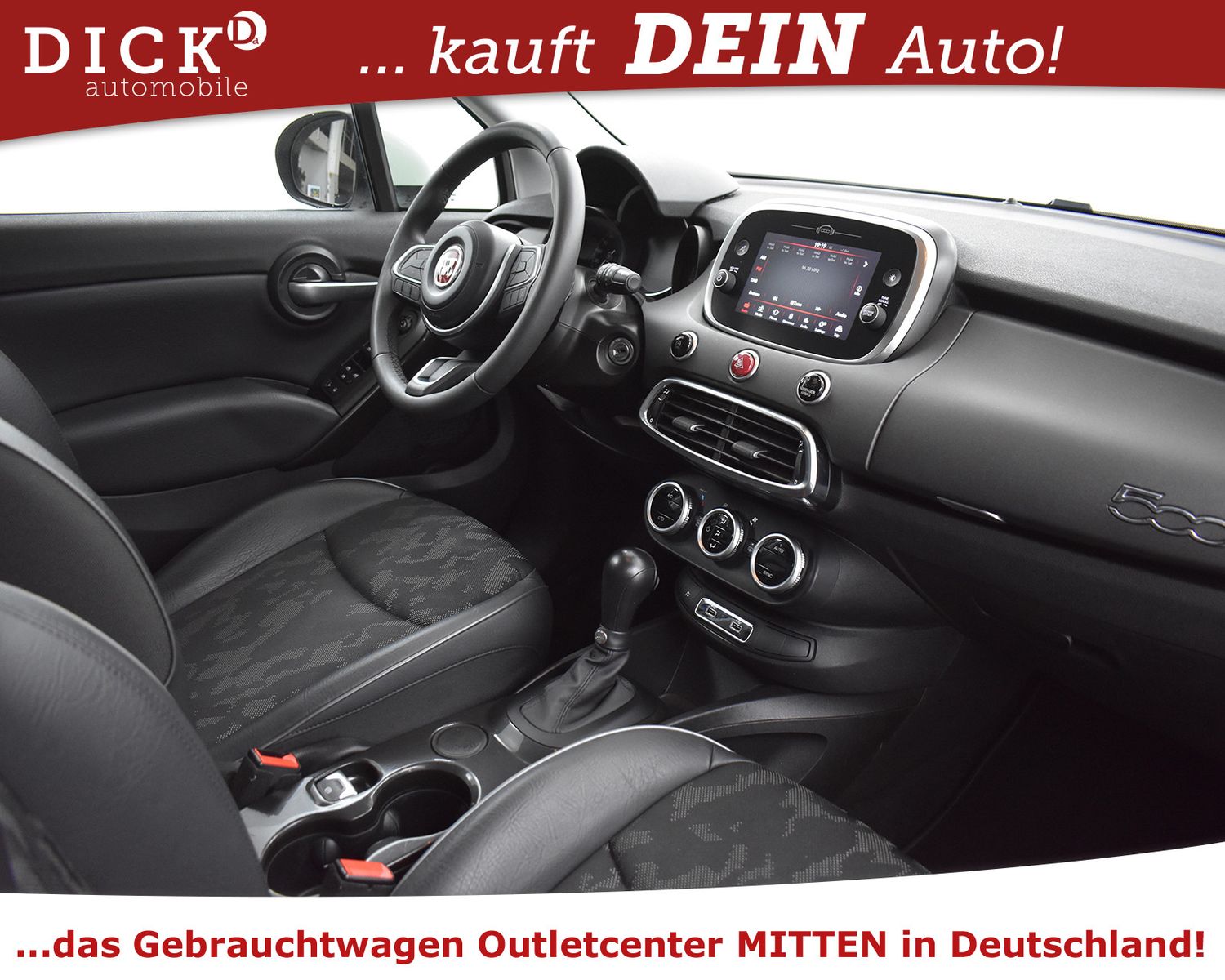 FIAT 500X 1.3 Cross Aut. LEDER+PDC+MFL+TEMP+APPLE+DAB - Image 10