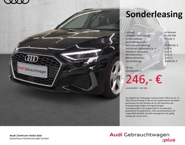 Audi A3 Sportback 40 TFSIe S line LED SPORTSITZE NAVI