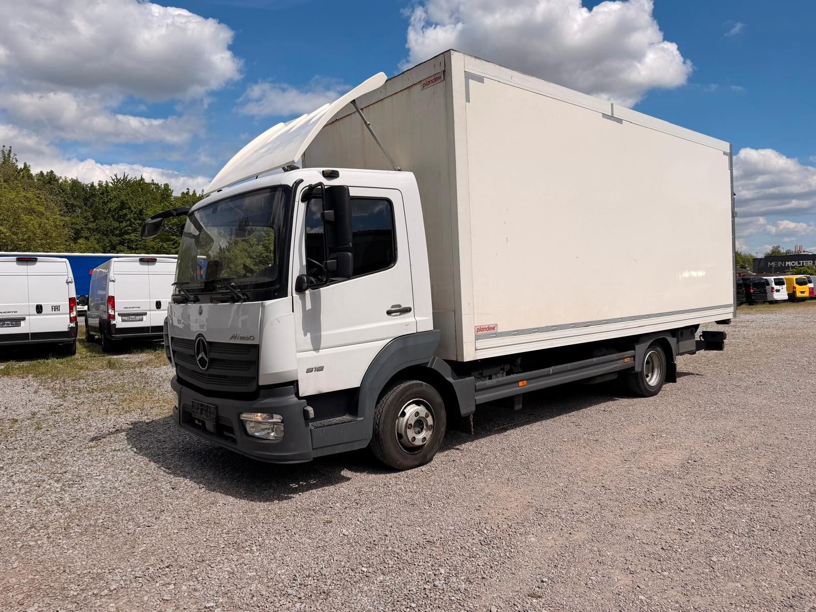 Mercedes-Benz Atego 816 L Koffer, LBW