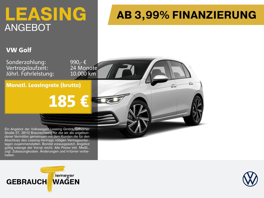 VW Golf im Leasing