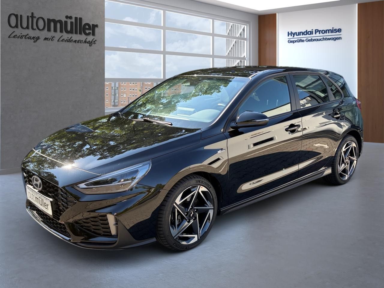 Fahrzeugabbildung Hyundai i30 N-LINE ACC AUT DynLicht Kam. KeyLess KlimaA