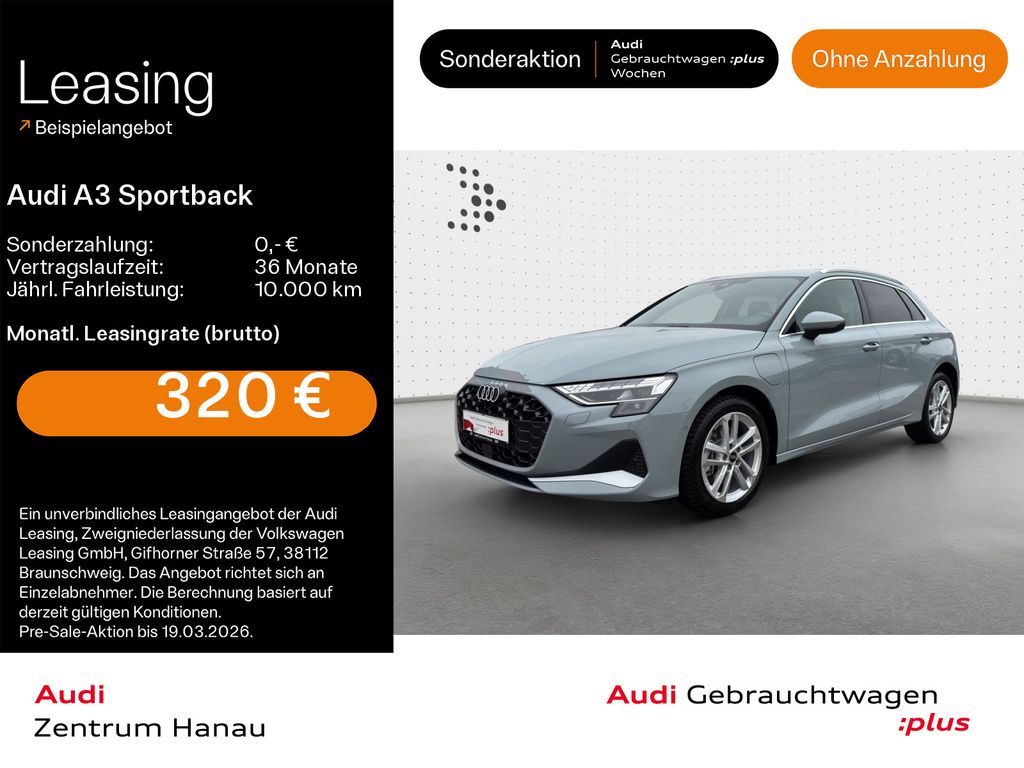 Audi A3 Sportback 40 TFSIe advanced*NAVI-PLUS*LED*KAM