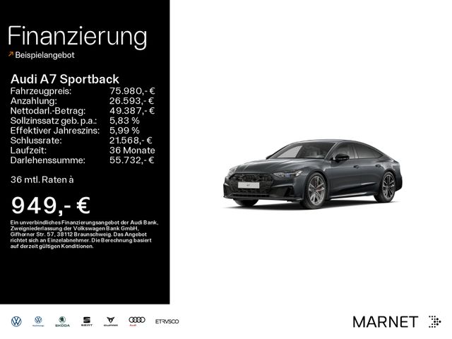 Audi A7 Sportback 55 TFSI e quattro S line*Navi*Matri