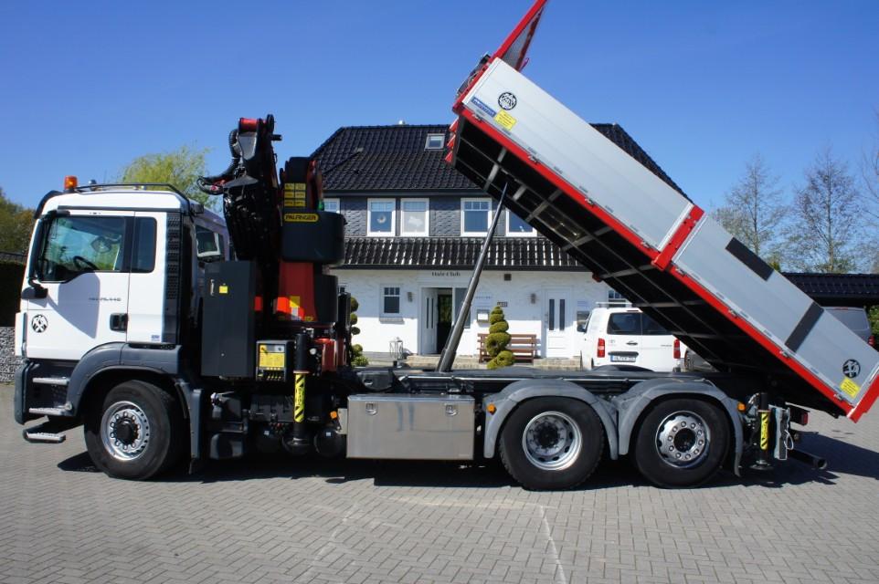 MAN Palfinger 34002,Kipper,JiB,Funk,Winde usw.