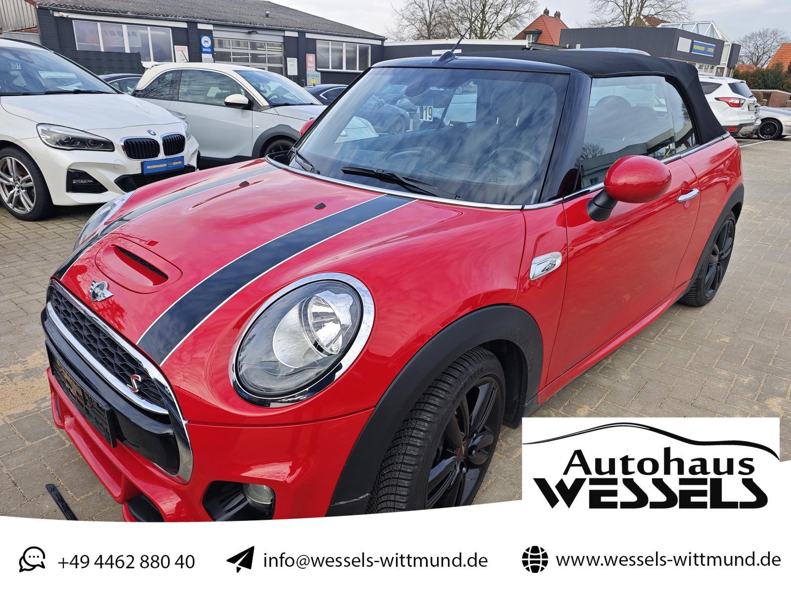 MINI Cooper S 2.0 JCW Cabrio Navi Head Up SZH UVM