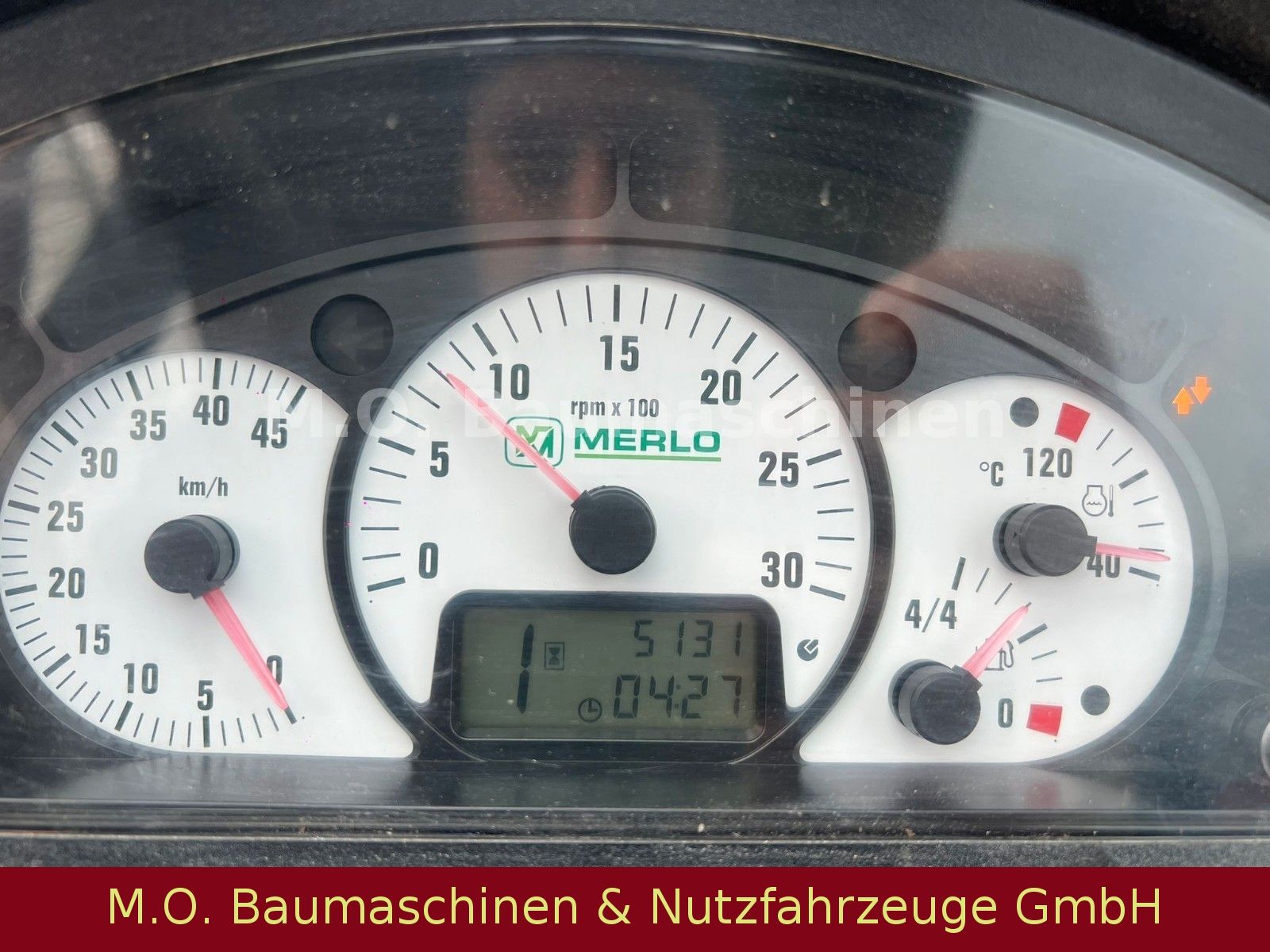 Fahrzeugabbildung Merlo Roto 38.16  S /Gabel / Schaufel/Haken/Funk/