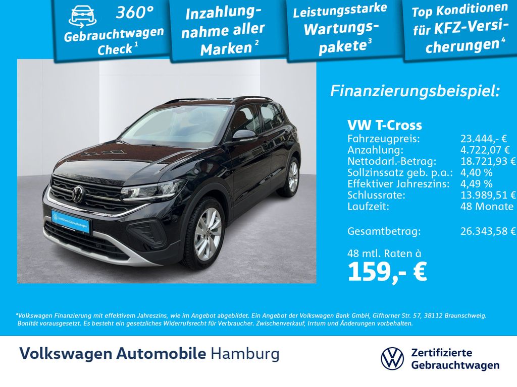 T-Cross 1.0 TSI Life Einparkhilfe LED Sitzhzg