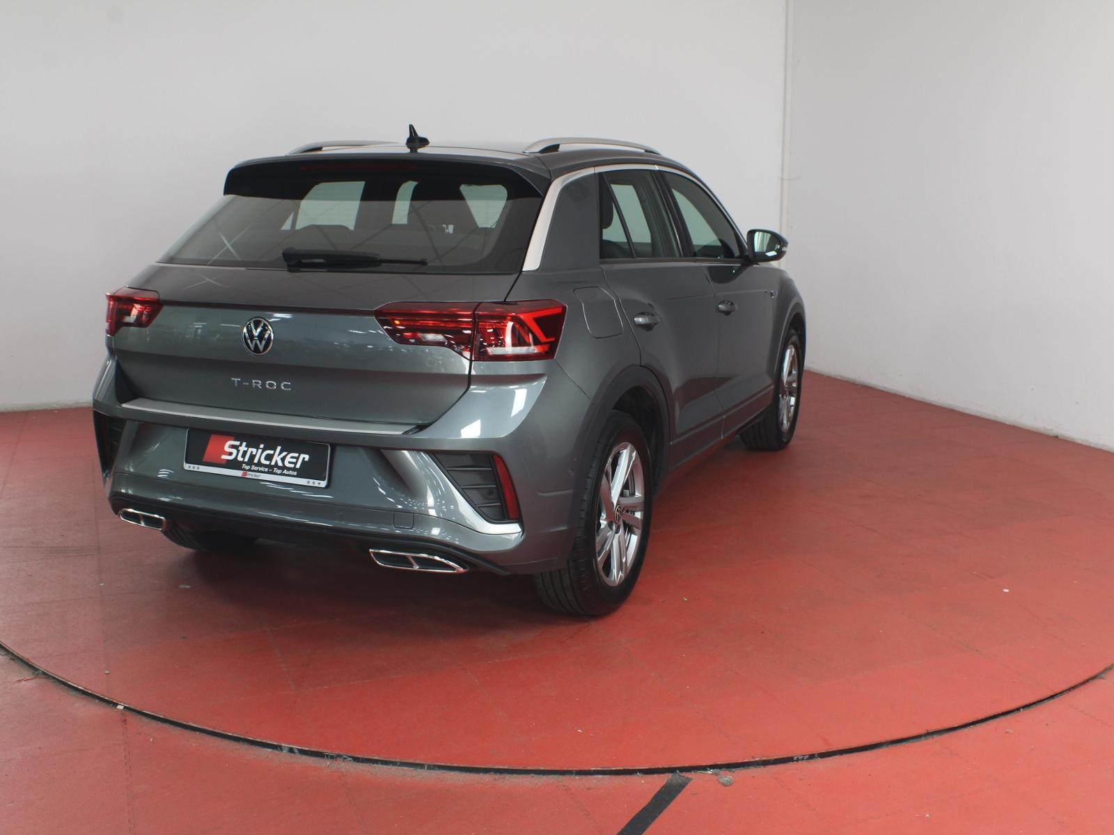 Volkswagen T-Roc R-Line 1.0TSI 138,-ohne Anzahlung ACC App-, миниатюра 4