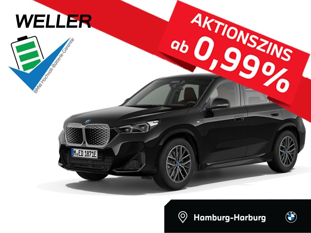 BMW iX1 xDr 30 M SPORT LivePro,AHK,Leas.o.Anz.444,-