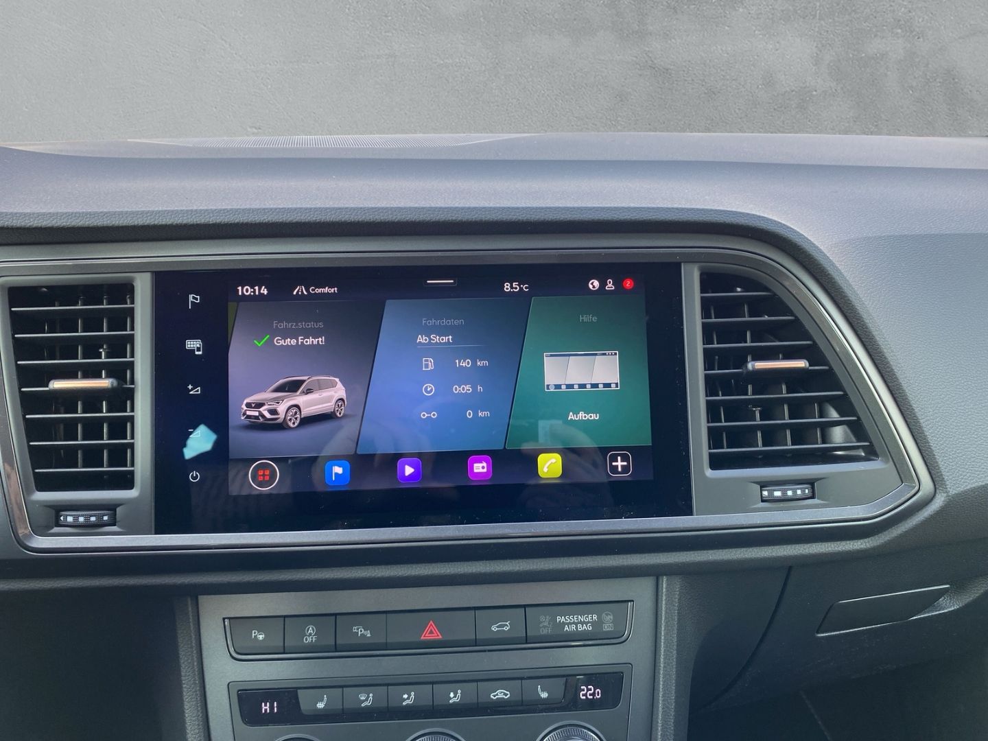 Fahrzeugabbildung CUPRA Ateca VZ 4Drive 2.0 TSI NP: 61.740,- AHK-klappba