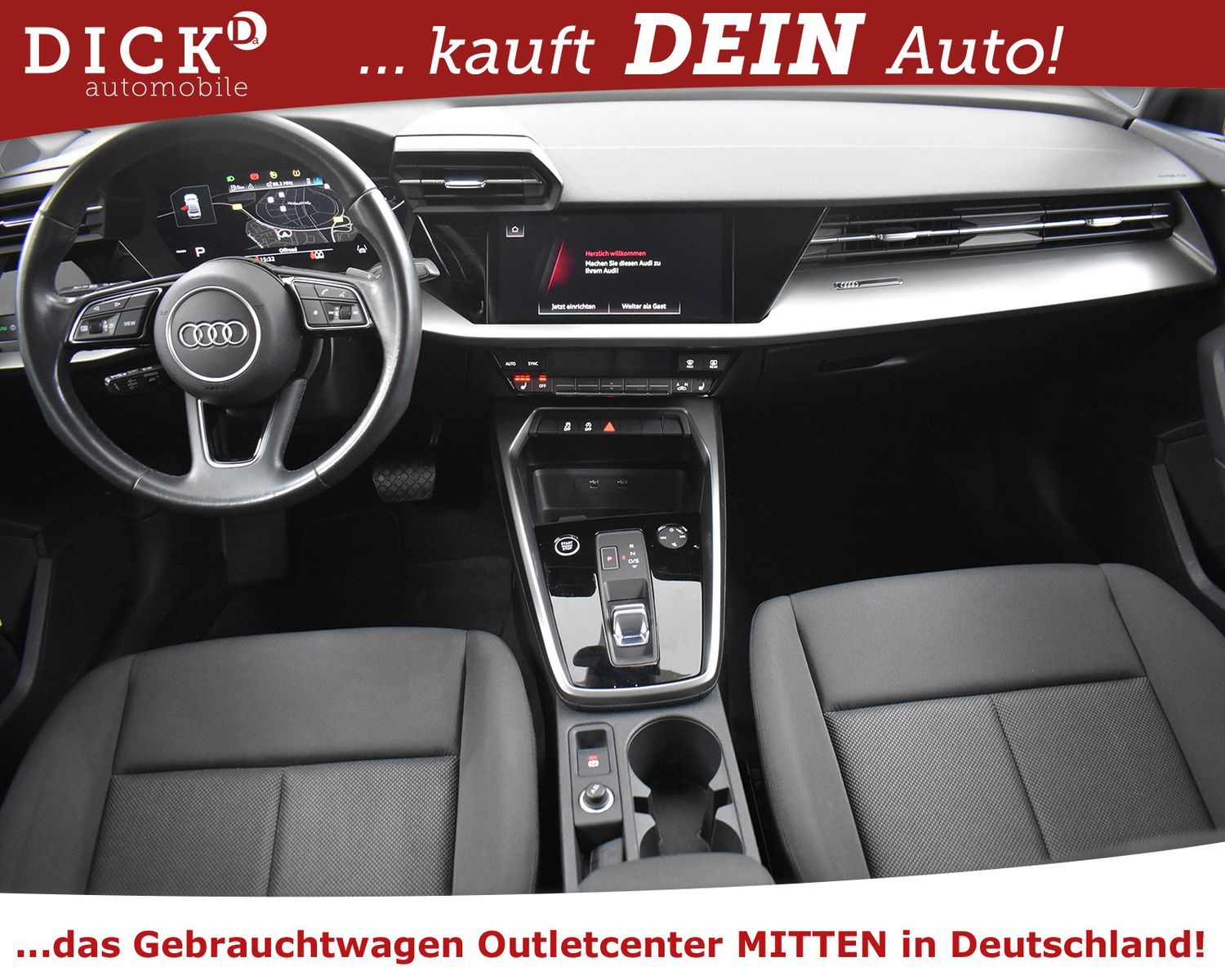 Fahrzeugabbildung Audi A3 LIMO 35d S-Tr Advan VIRTU+KAM+AHK+LED+NAV+ACC