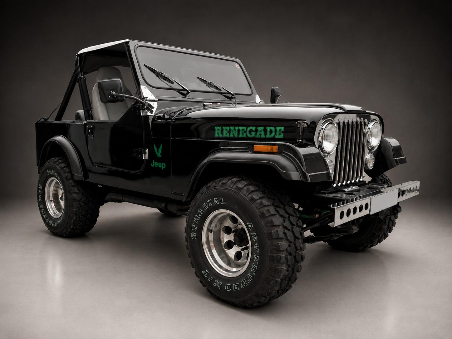 Jeep Wrangler CJ7 Renegade, V8, H-Zulassung