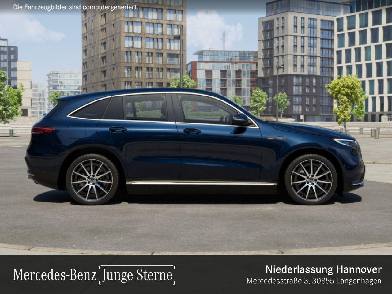 Mercedes-Benz EQC 400 4M AMG/AHK/MBeam/Sound/RFK/Ambiente