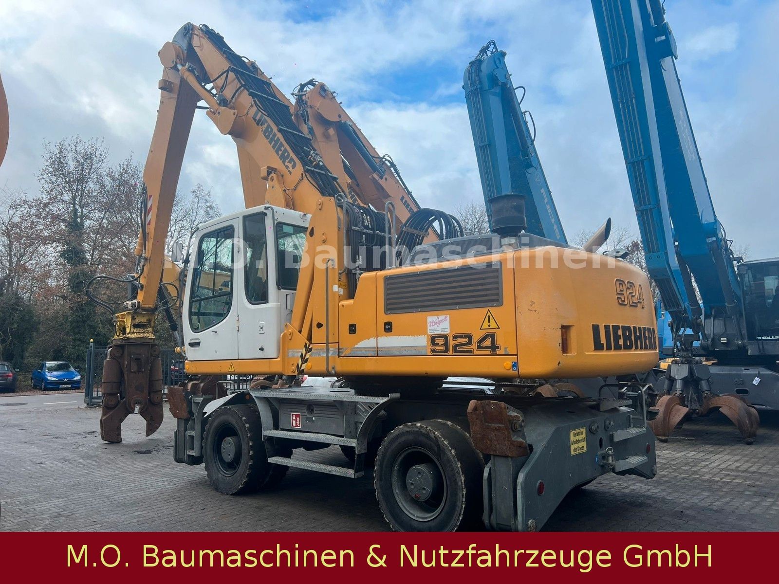 Fahrzeugabbildung Liebherr A 924 C Litronic /Schrottschere/Umschlagbagger