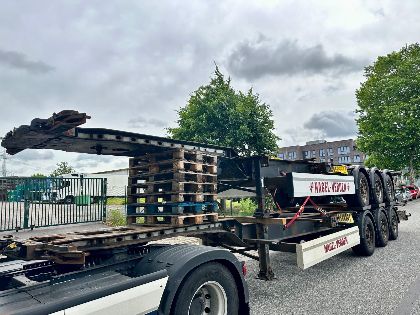Krone Container Chassie High Cube 45 Feet Weight 4260