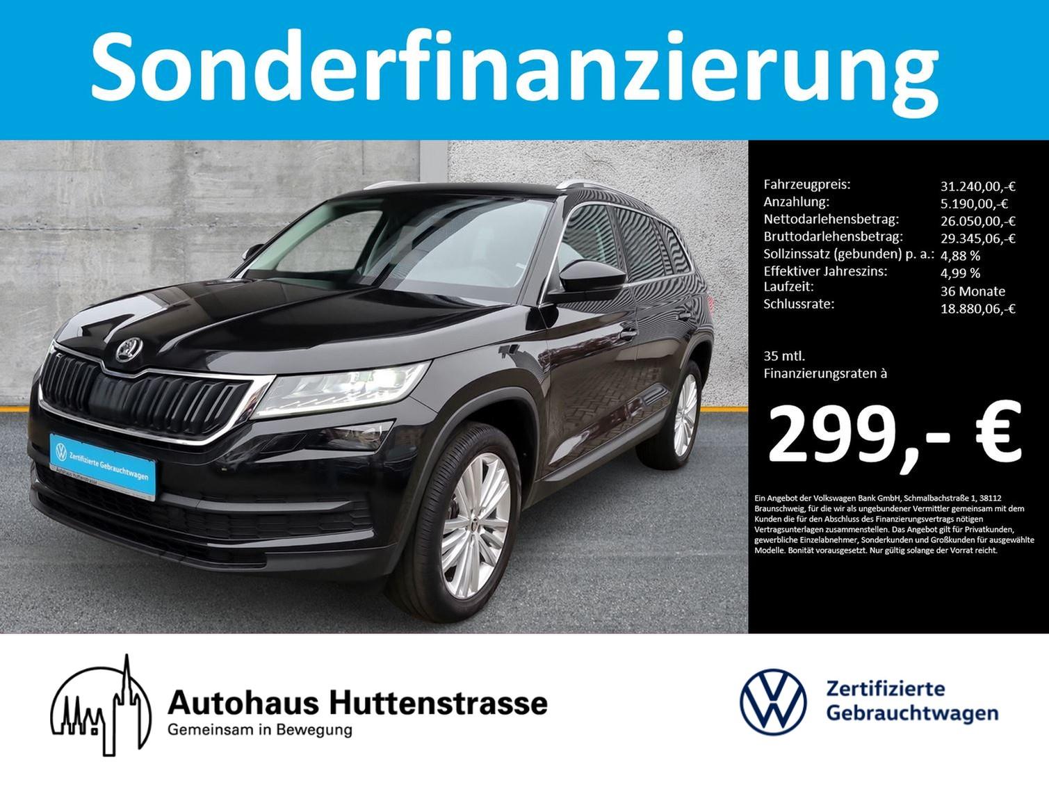 Skoda Kodiaq 2.0 TSI DSG 4×4 Style MATRIX KAMERA AHK