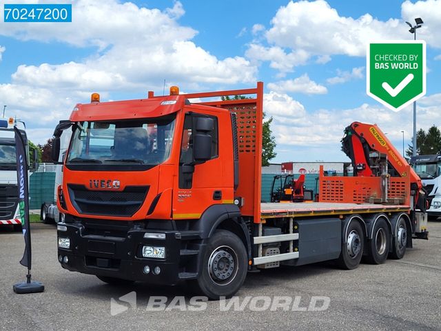 Iveco Stralis 330 8X2 Palfinger PK26002.EH Kran Crane