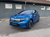 Skoda Enyaq iV 80 SPORTLINE Pano+AHK+MATRIX+SOUNDSYSTE - blaue Skoda Enyaq